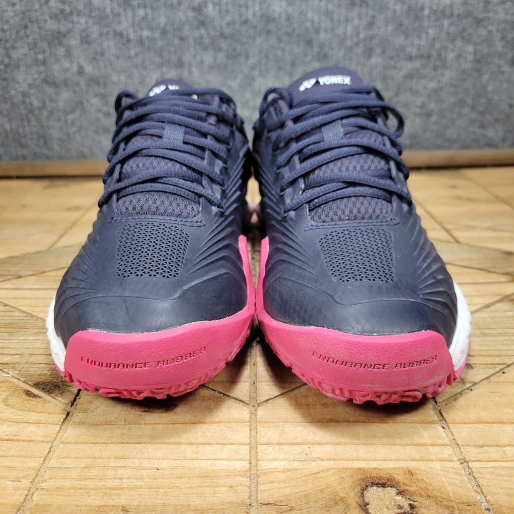 Yonex Power Cushion ECLIPSION 4 Clay Women's 9.5 Navy Pink Tennis Shoes Sports - Picture 4 of 14